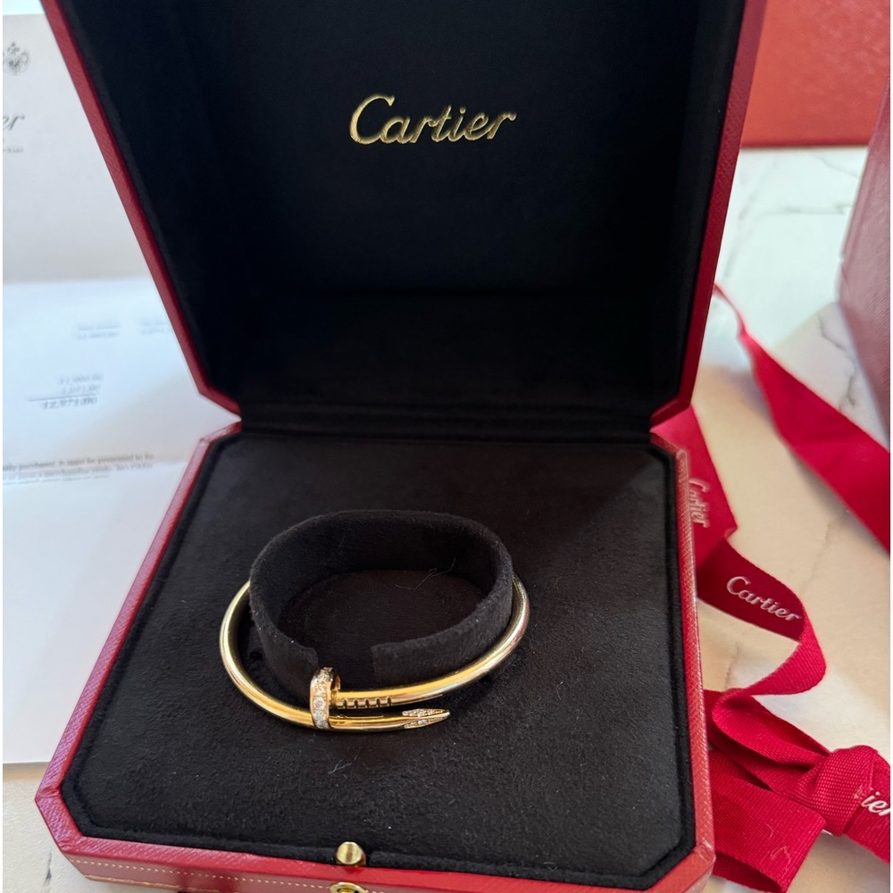 Cartier Juste Un Clou Bracelet Rose Gold